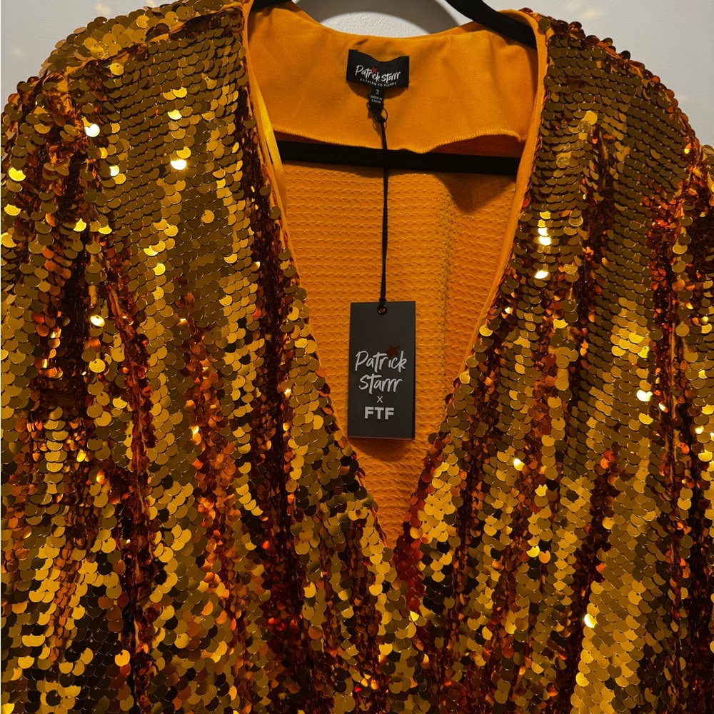 Fashion to Figure Vibrant Gold Top